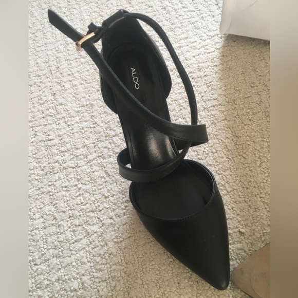 ALDO Aresa-96 Black 4” Heels - Picture 5 of 13